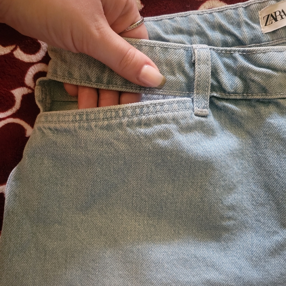 NWT💚 High Rise ZARA Denim Shorts